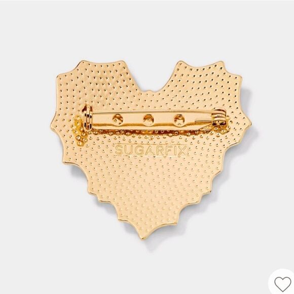 New Halloween Spirit with SUGARFIX by BaubleBar's Web of Love Brooch - Picture 2 of 5